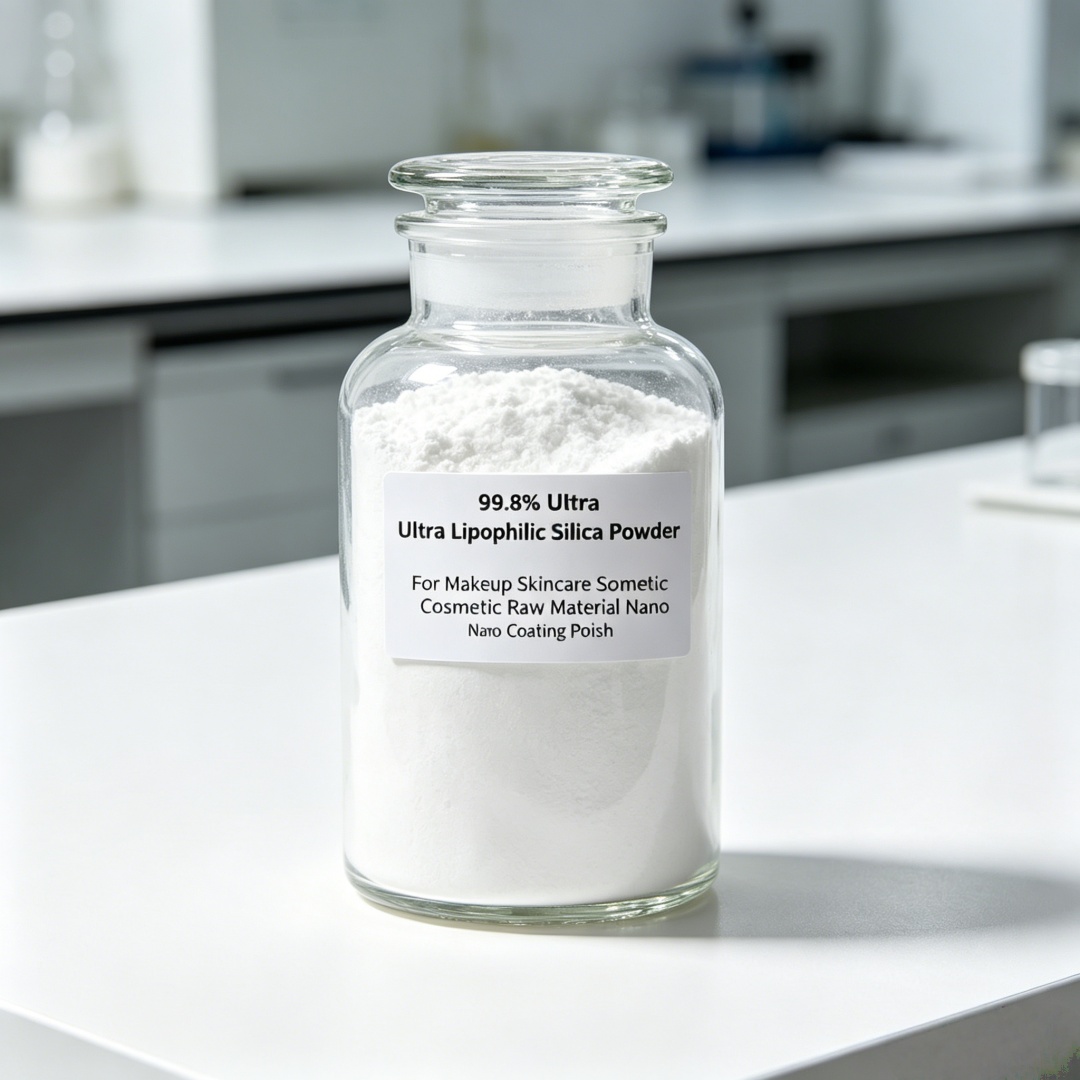 Ultra Luxury Skincare - Poudre de nano-silice ultra-lipophile à 99,8