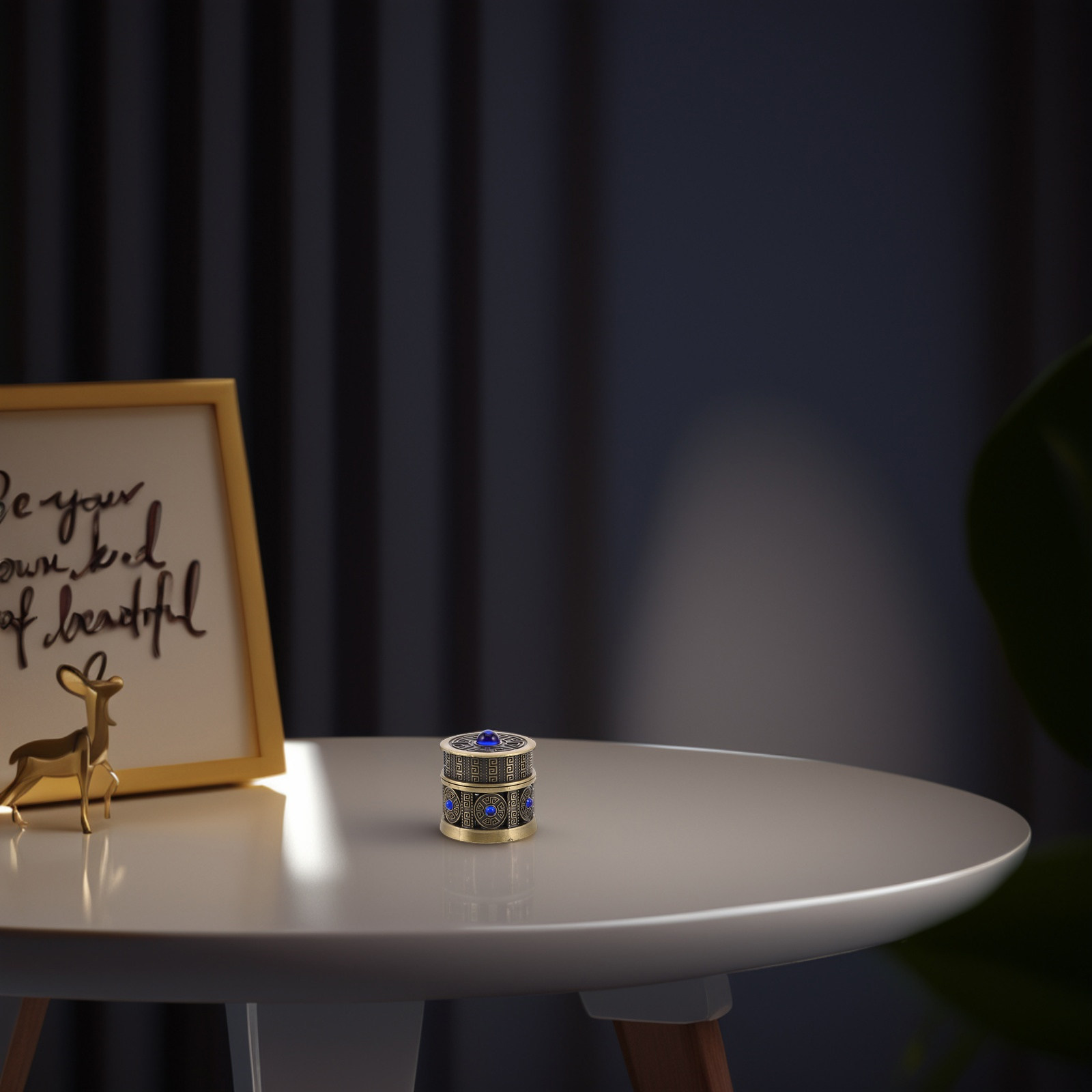 Luxury Skincare Jars - Pot de rangement en verre métallique