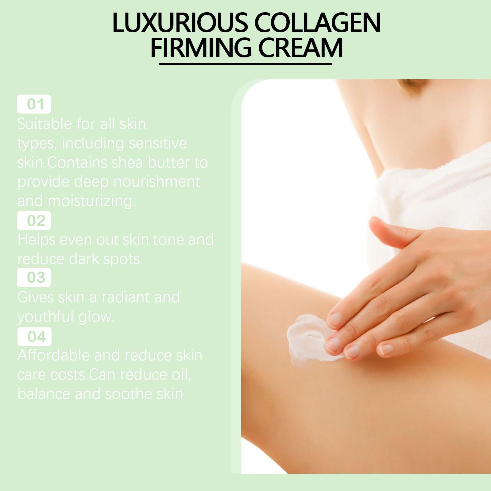 Crème peptidique au collagène, - Luxury Skincare Jars avis et prix