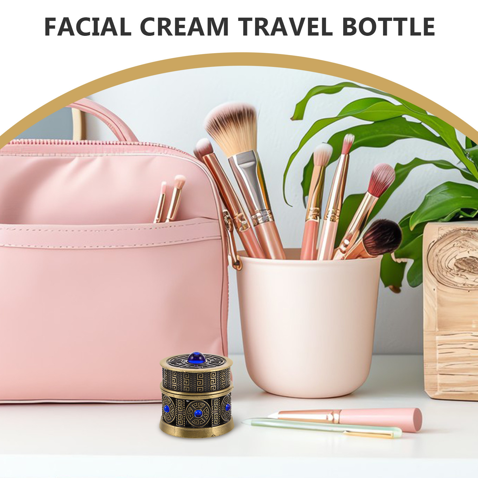 Pot à crème rechargeable robus - Luxury Skincare Jars avis et prix