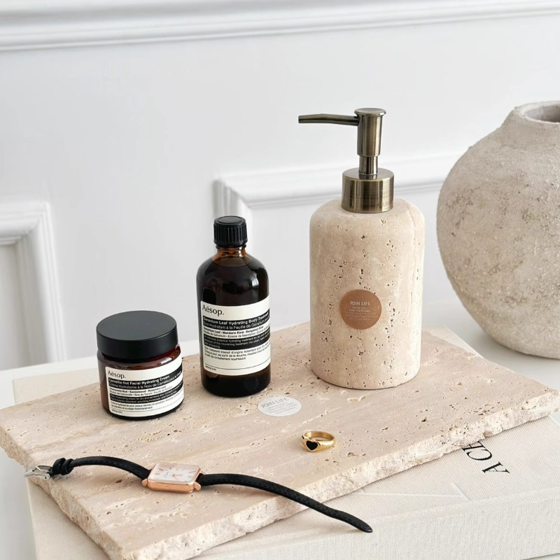 Distributeur de Lotion en pier - Luxury Skincare Jars avis et prix