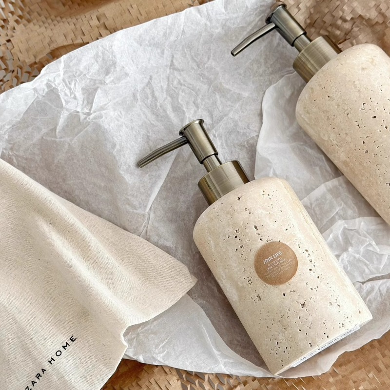 Distributeur de Lotion en pier - Luxury Skincare Jars avis et prix